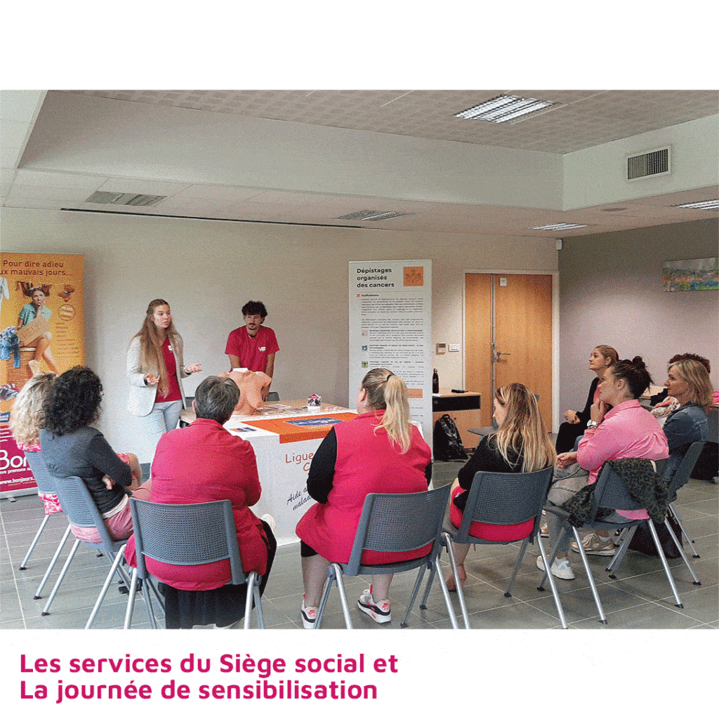 Gif animé des services du Siege de Bonjours Groupe Présence 30